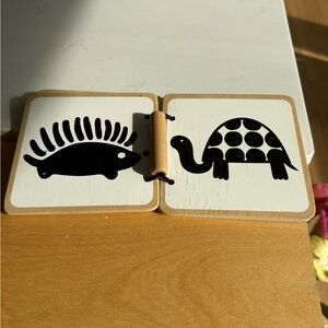 Black and White Animal Learning Book for Kids